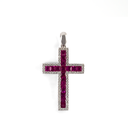Pendant- Ruby Cross